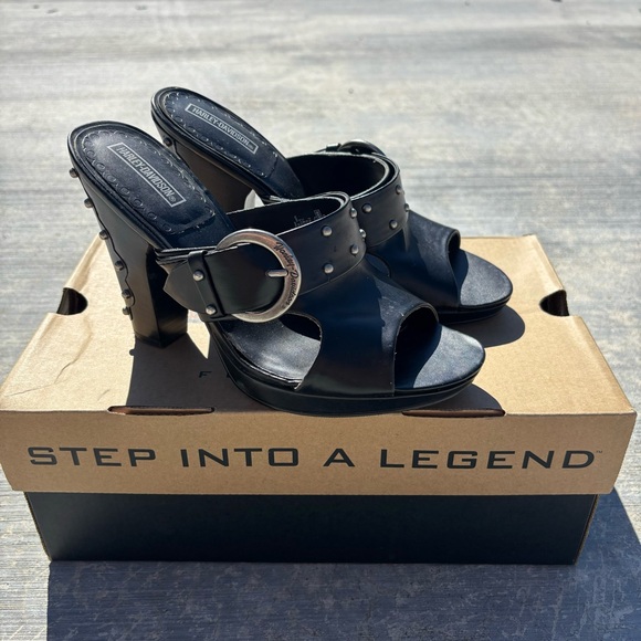 Harley-Davidson Shoes - Harley-Davidson Black Women's Heels